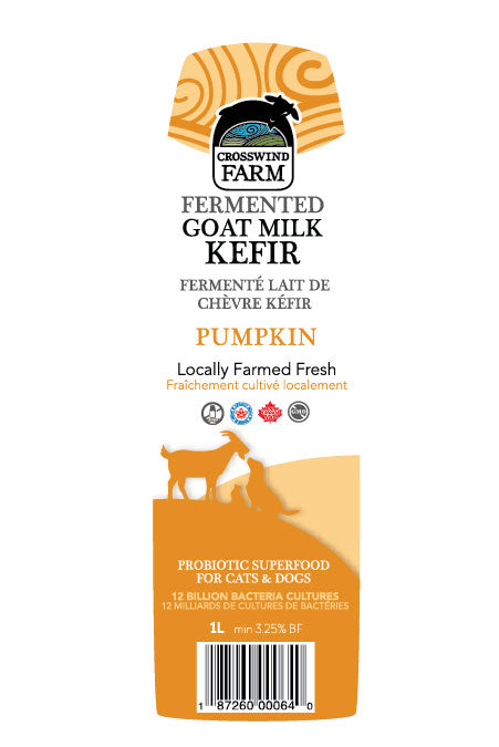 Fermented Goat Milk Kefir - Pumpkin