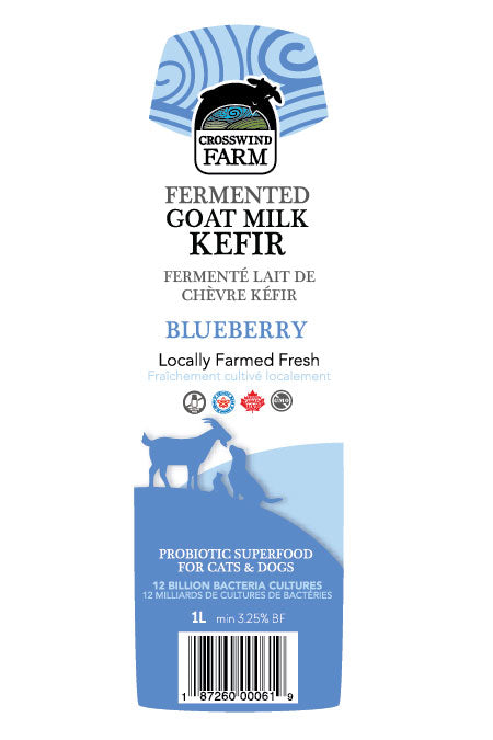 Fermented Goat Milk Kefir - Blueberry